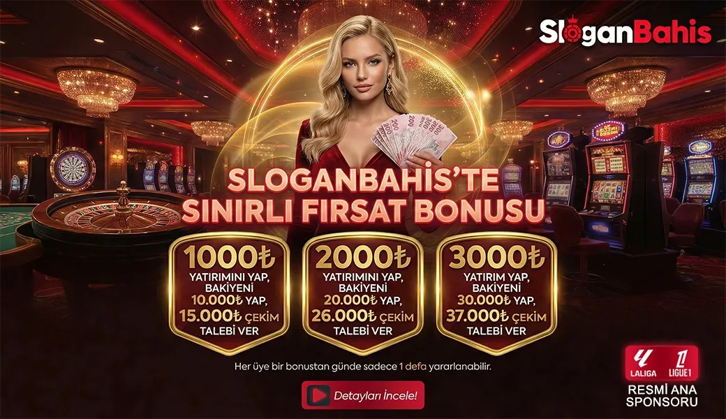 Slogan Bahis - %25 KAYIP BONUSU
